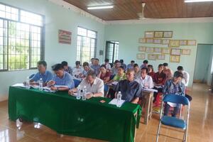 Đại hội chi bộ thôn Tân Yên lần thứ VIII, nhiệm kỳ 2022-2025