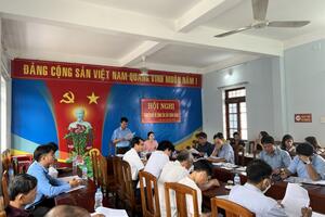 Hội nghị chuyên đề về công tác xây dựng Đảng.